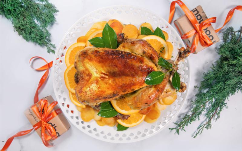 Roasted Turkey with Orange 